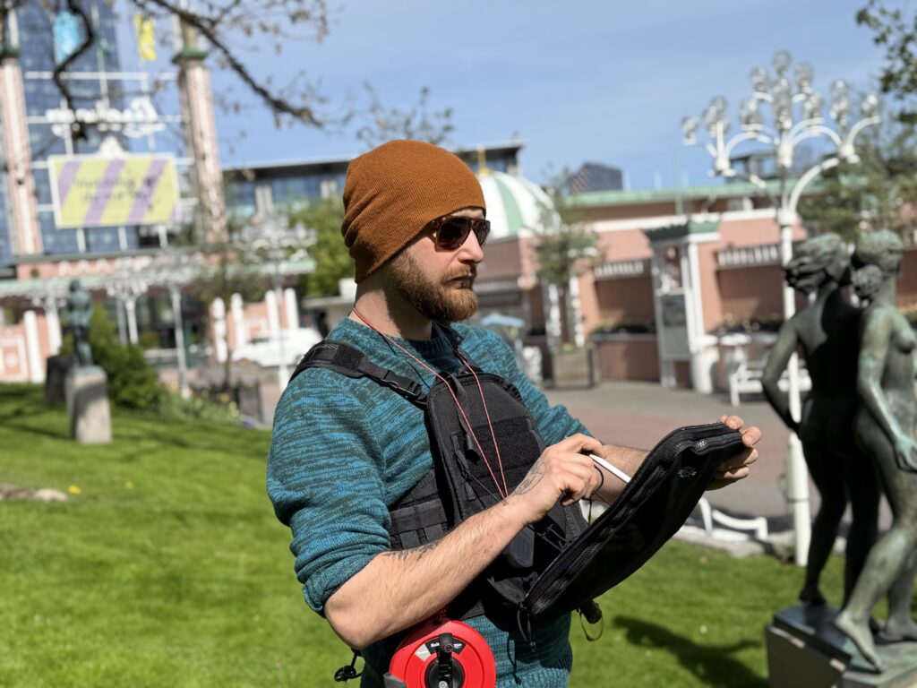 Arborist dokumenterar
